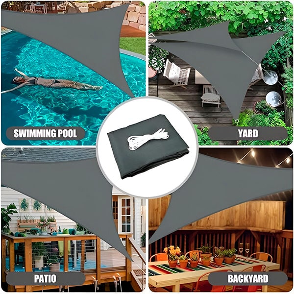 Triangular Sun Shade Sail