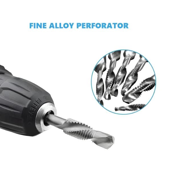 Professional Tap Set Hexagonal Shank (6 Pcs.)