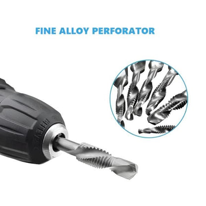 Professional Tap Set Hexagonal Shank (6 Pcs.)