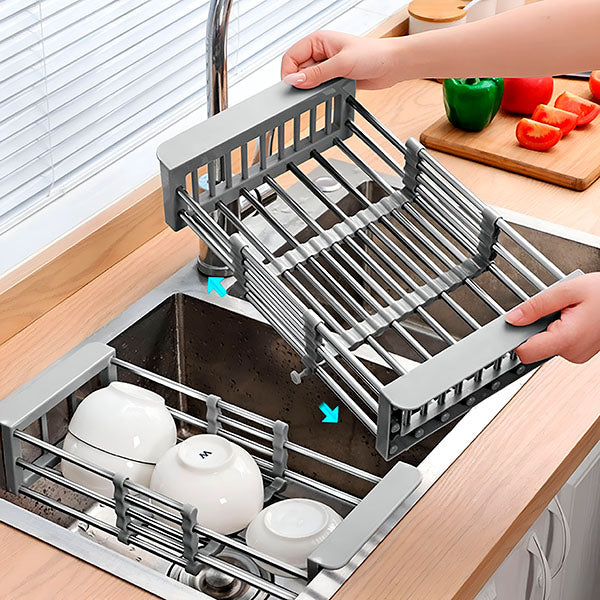 Practical Draining Rack for Sinks