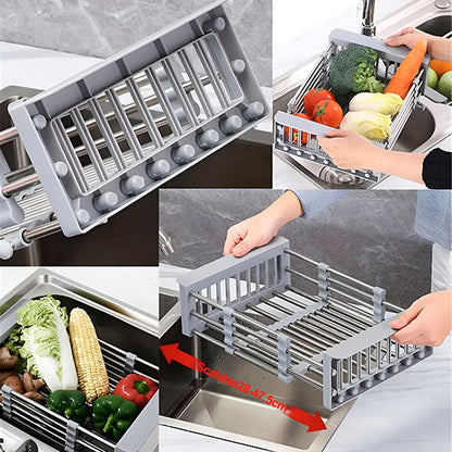 Practical Draining Rack for Sinks