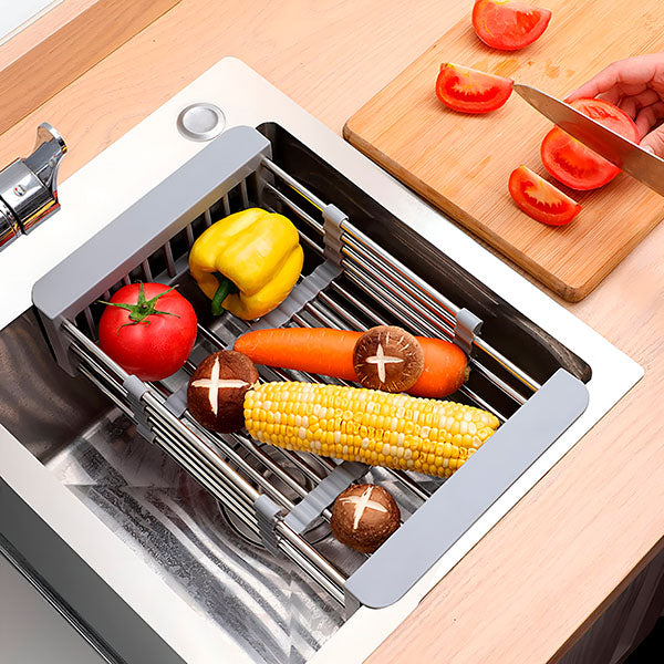 Practical Draining Rack for Sinks
