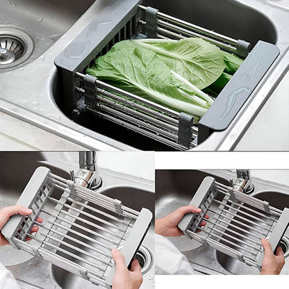 Practical Draining Rack for Sinks