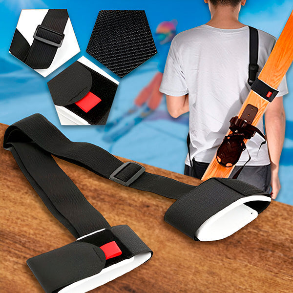 Ski Transport Strap with Adjustable Length