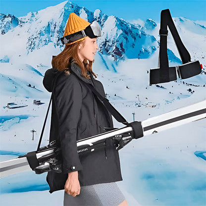 Ski Transport Strap with Adjustable Length