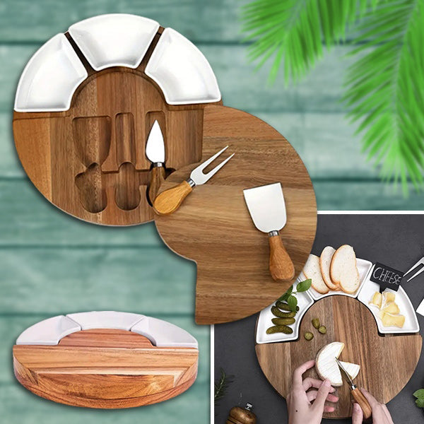 Gourmet Cheese Platter with Accessories