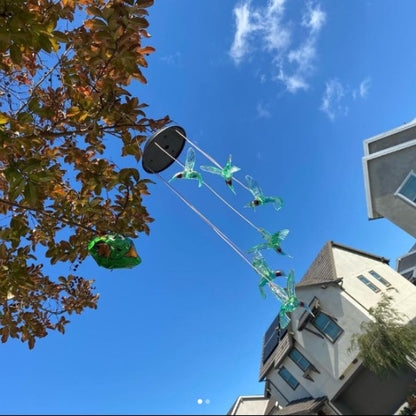 Solar - Powered Wind Chimes with Colour Change