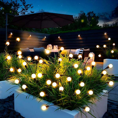 Solar Garden Light with 6 Light Bulbs