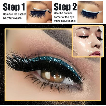 Eyeliner & Eyelashes in One - Reusable (4 Pcs.)