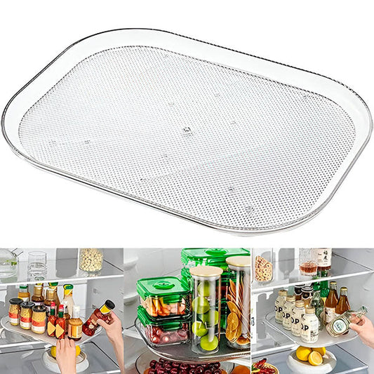 Practical Rotating Container for the Refrigerator