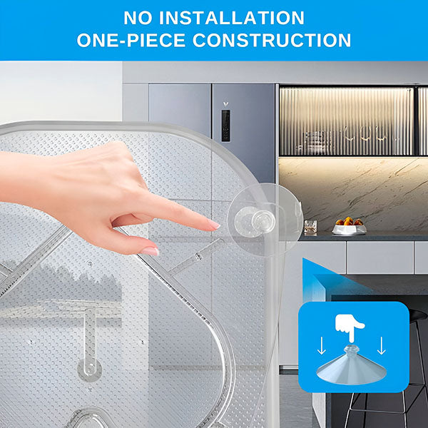 Practical Rotating Container for the Refrigerator