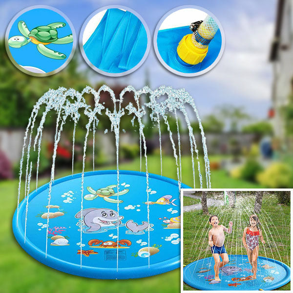 Water Play Mat with Sprinkler Function