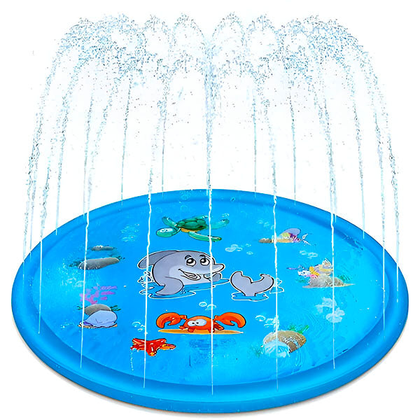 Water Play Mat with Sprinkler Function