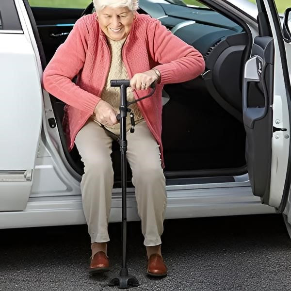 Foldable Walking Stick with Led Light