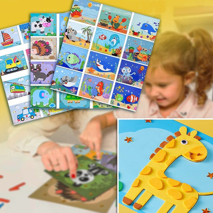 3d Wall Stickers Made From Eva Foam (Set of 12)