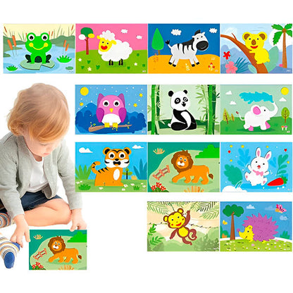 3d Wall Stickers Made From Eva Foam (Set of 12)