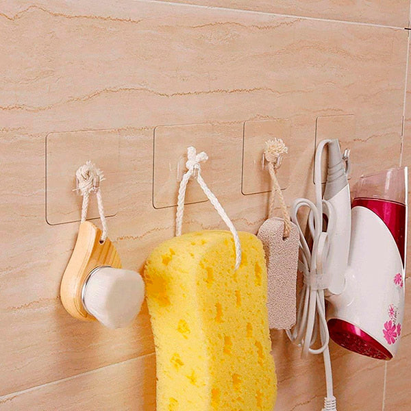 Reusable Adhesive Hooks with Strong Hold