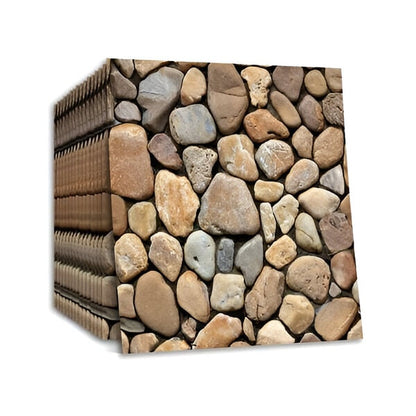 3d Wall Panelling in Stone Look