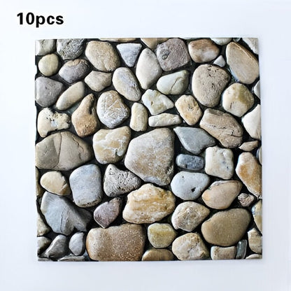3d Wall Panelling in Stone Look