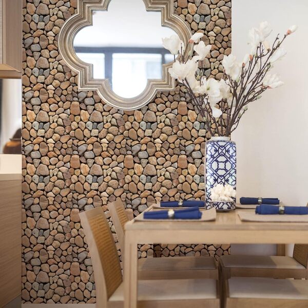 3d Wall Panelling in Stone Look