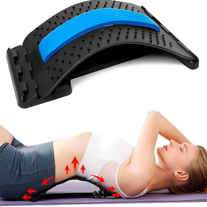 Ergonomic 2 - In-1 Back Stretcher & Massager