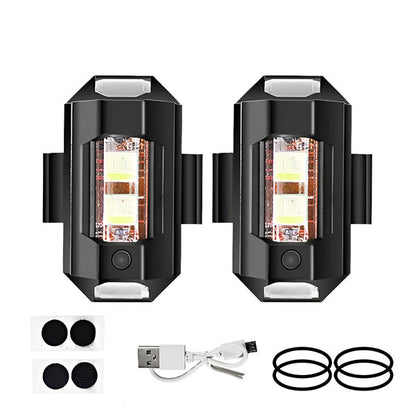 Wireless Led Flashing Lights (2 Pcs)