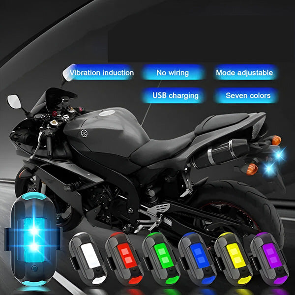 Wireless Led Flashing Lights (2 Pcs)