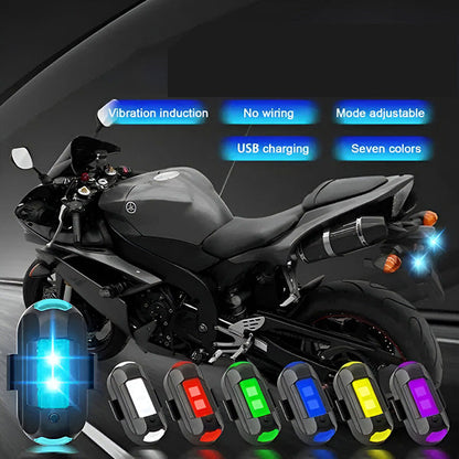 Wireless Led Flashing Lights (2 Pcs)
