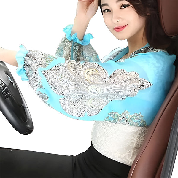 Elegant Scarf with Sleeves