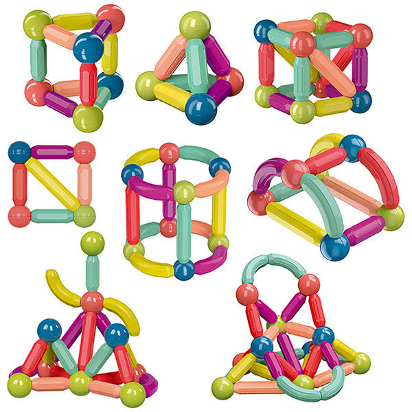 Magnetic Building Blocks Educational Toy (42 Pieces)