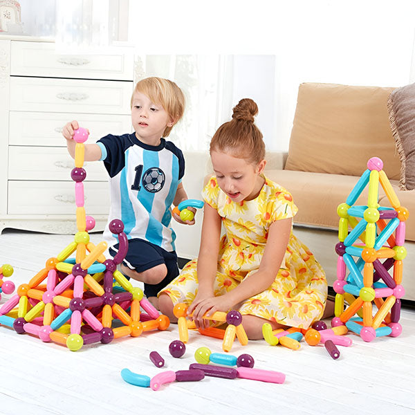 Magnetic Building Blocks Educational Toy (42 Pieces)