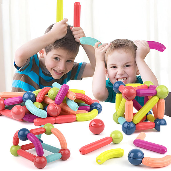 Magnetic Building Blocks Educational Toy (42 Pieces)