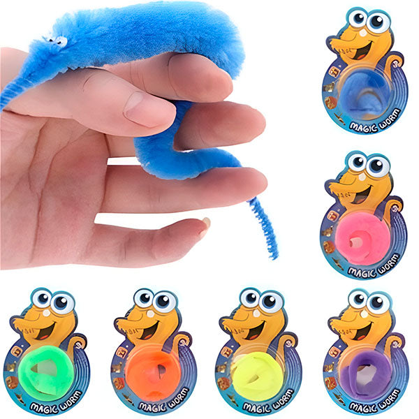 Self - Moving Fuzzy Worms (5 Pcs.)