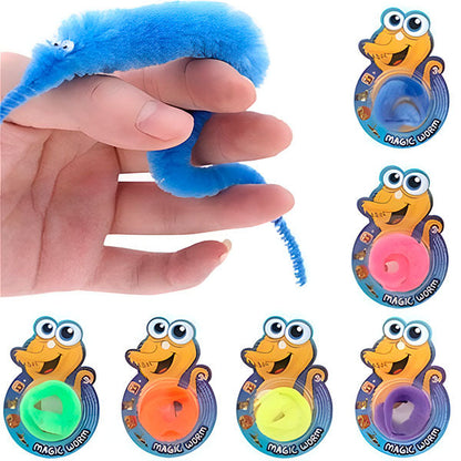 Self - Moving Fuzzy Worms (5 Pcs.)