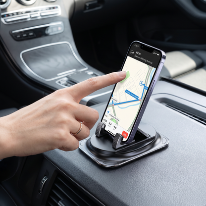 Car Phone Holder – Non-Slip Smartphone Mount for Dashboard & Center Console