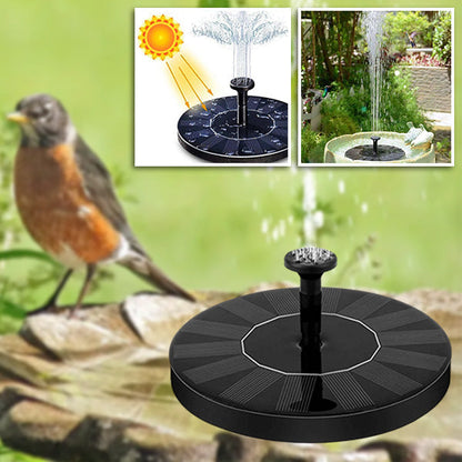 Solar - Powered Water Fountain