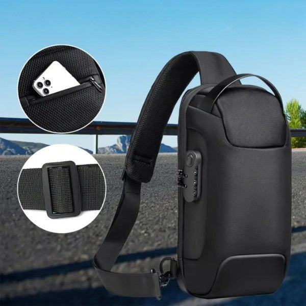 Safe Crossbody Bag for Everyday Life & Travelling