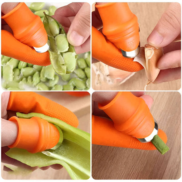 Silicone Garden Thumb Cutter