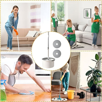 Rotary Mop with Bucket Set for Effortless Cleaning