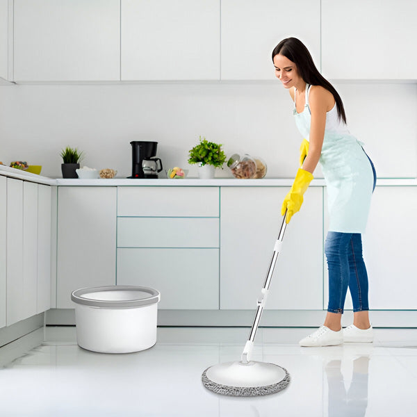 Rotary Mop with Bucket Set for Effortless Cleaning