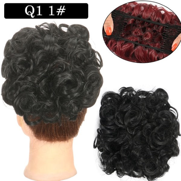 Cut Hairpiece for Elegant Updos