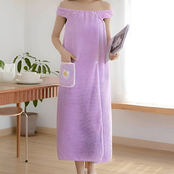 Cosy Towelling Bathrobe
