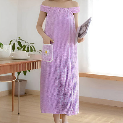 Cosy Towelling Bathrobe