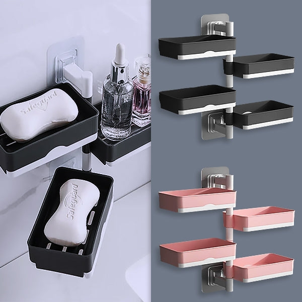 4 - Tier Bathroom Shelf for Wall Mounting