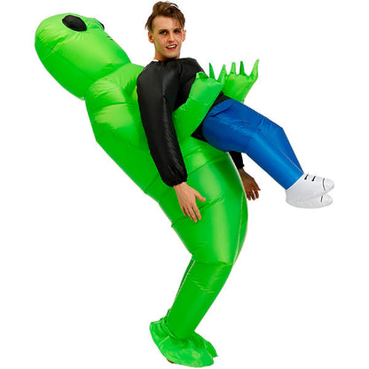 Floating Alien Costume with Realistic Abduction Effect