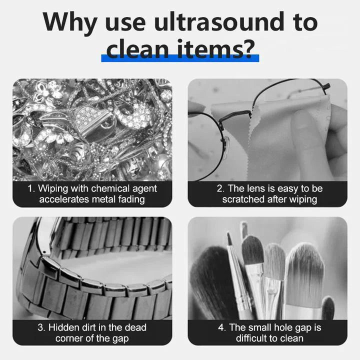 Ultrasonic Cleaner for Thorough Deep Cleaning