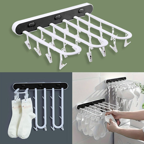 Practical Drying Rack That Can Be Folded Down