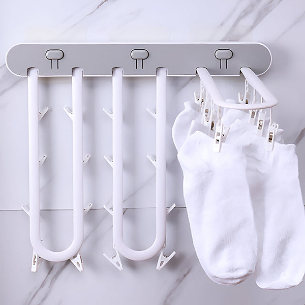 Practical Drying Rack That Can Be Folded Down