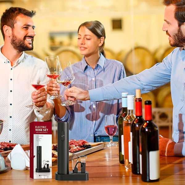 Electric Bottle Opener with Accessories