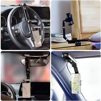Flexible Mobile Phone Holder with Clip